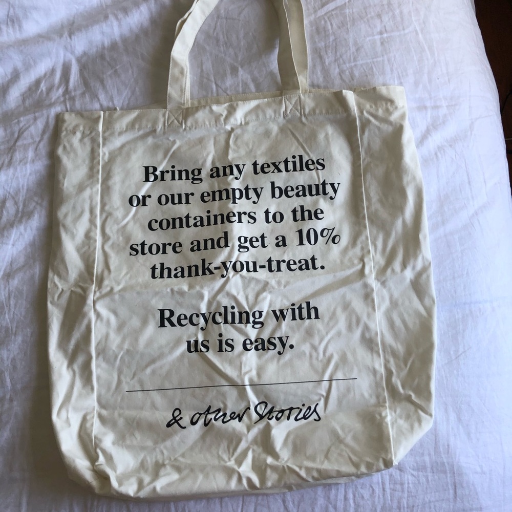 & Other Stories Large Tote Bag